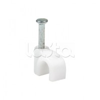 Скоба крепежная круглая (5мм.) (50шт.) EKF PROxima (plcn-sr-5)