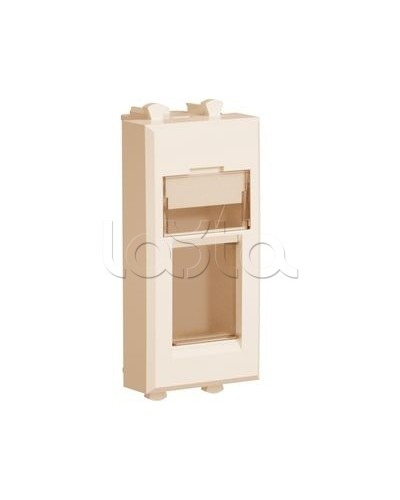 Адаптер для Keystone Ванильная дымка Avanti, 1 мод DKC 4405201 в Уссурийске Аксессуары для стоек и шкафов Pintop.ru