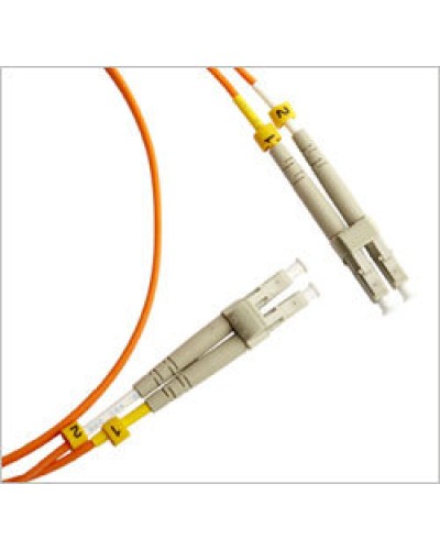Патч-корд оптический LSZH, дуплексный, LC/PC-LC/PC, MM 50/125, 3м LANMASTER LAN-2LC-2LC/OM2-3.0 в Уссурийске Патч-корды и пигтейлы Pintop.ru