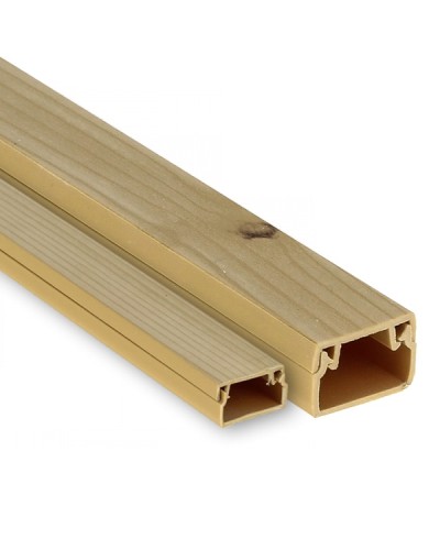 Канал кабельный (12х12) (120 м) светлое дерево EKF-Plast (kk-12-12w) в Уссурийске Кабель-канал Pintop.ru