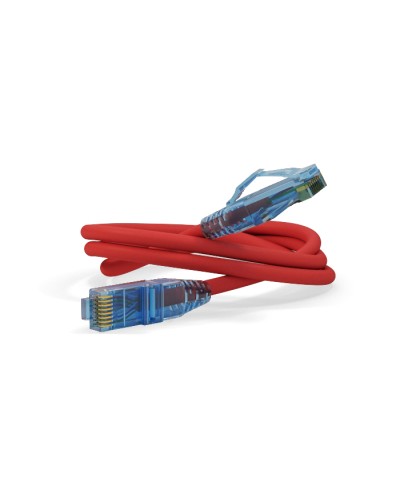 Патч-корд RJ45-RJ45, 4 пары, UTP, кат.6, LSZH (0,5м) Hyperline PC-LPM-UTP-RJ45-RJ45-C6-0.5M-LSZH-RD в Уссурийске Патчкорды (медные) Pintop.ru