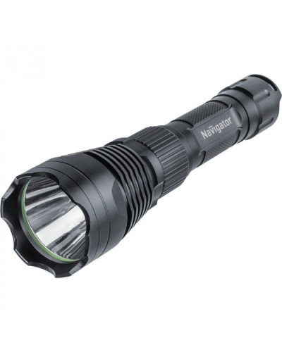 Фонарь Navigator 61 092 NPT-P02-18650 аллюм. проф. CREE LEDx10Вт. Li-ion 2.4 A/h в Уссурийске Источники света(Лампы) Pintop.ru