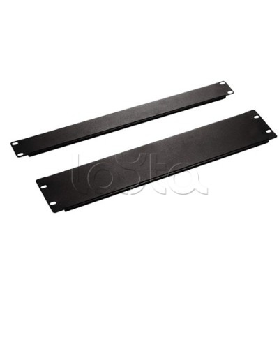 Фальш-панель на 1U Hyperline BPV-1-RAL7035 в Уссурийске Аксессуары для стоек и шкафов Pintop.ru