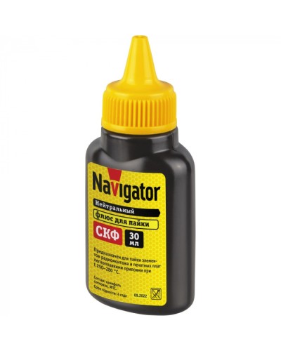 Флюс Navigator 93 746 NEM-Fl02-F30 (СКФ, 30мл) в Уссурийске Аксессуары для кабель-канала Pintop.ru