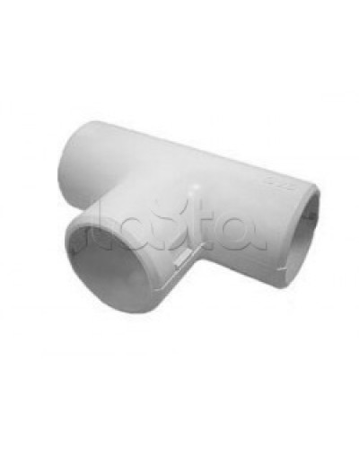 Тройник для труб D20 мм (цвет чёрный) Экопласт 41320-BL в Уссурийске Аксессуары для труб (ОКЛ) Экопласт Pintop.ru