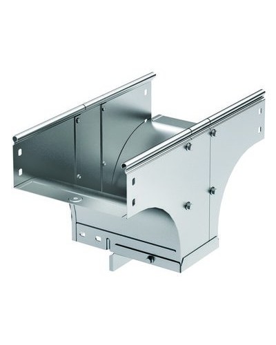 Ответвитель-переходник TDSR T-обр. вертикальный 500/200 в комплекте с крепежными элементами и соединительными в Уссурийске Аксессуары для лотков Pintop.ru