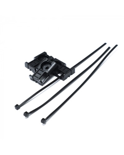 Комплекты крепления площадка для прямого монтажа черная со стяжкой 3,6х150 мм (100 шт) Промрукав (PR13.02515) в Уссурийске Аксессуары для кабель-канала Pintop.ru