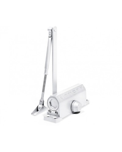 Доводчик дверной с рычажной тягой DC-065 EN3/4/5, белый NOTEDO DC065W в Уссурийске Доводчики Pintop.ru