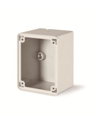 Коробка для настенного монтажа розеток с фланцем 84*106 мм DKC DIS5700032 в Уссурийске Распределительные коробки Pintop.ru