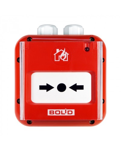 Извещатель пожарный ручной адресный Болид ИПР 513-3АМ исп.01 IP67 в Уссурийске Охранно-пожарное оборудование Pintop.ru