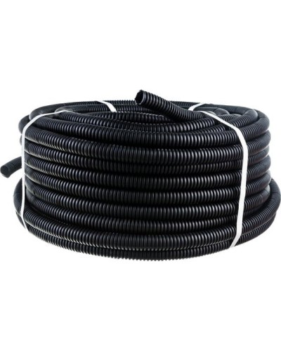 Труба гофрированная ПНД 25 с зондом (100 м) Rexant (28-0025-3) в Уссурийске Труба гофрированная Pintop.ru