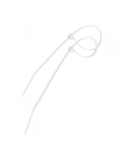 Стяжка 150х3 мм нейлоновая белый (100шт/уп) PROCONNECT 57-0150 в Уссурийске Стяжки-хомуты Pintop.ru