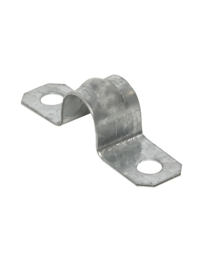 Скоба металлическая двухлапковая d12-13 мм (10 шт) EKF PROxima (sm-2-12-13-r) в Уссурийске Держатели, клипсы, скобы Pintop.ru