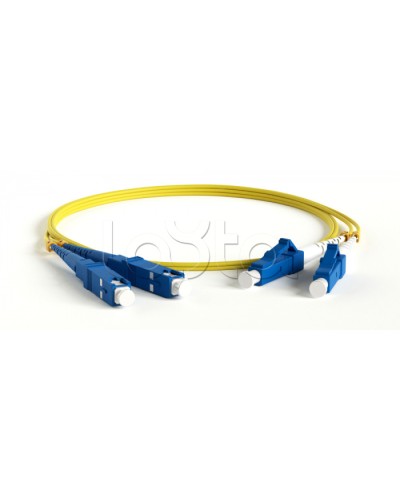 Патч-корд Hyperline (FC-D2-9A1-LC/UR-SC/UR-H-1M-LSZH-YL) в Уссурийске Патч-корды оптические Pintop.ru