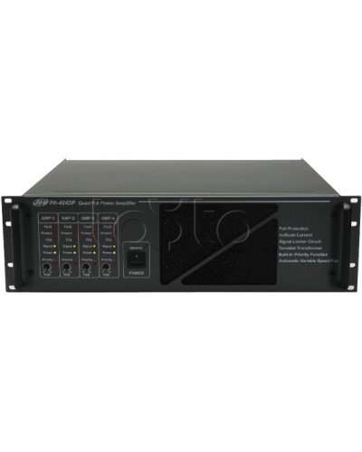 Усилитель мощности 4-x канальный JDM PA-412DP в Уссурийске Усилители Pintop.ru