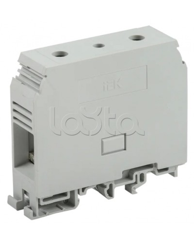 Зажим наборный ЗЗНИ-95 серый IEK (YZN10-095-K03) в Уссурийске Клеммные колодки Pintop.ru