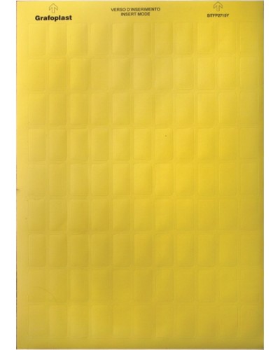 Табличка маркировочная, полиэстер DKC SITFP0615Y в Уссурийске Полки для шкафов и стоек Pintop.ru