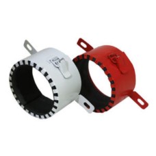 Муфта противопожарная Огнеза «ОГНЕЗА-ПМ/65», замок-стяжка тип "лягушка", цвет серый