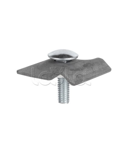 Зажим прижимной 45х45мм HZ EKF PROxima (lp-g3103/3) в Уссурийске Крепеж Pintop.ru