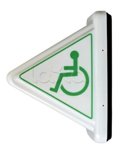 Табло светозвуковое Тромбон СОРС-ИСТ исполнение Т (треугольник) в Уссурийске Оповещатели Pintop.ru