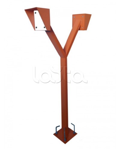 Стойка для считывателя Аякс 150х150 мм, оранжевая, Базовая, двусторонняя Магнито-контакт в Уссурийске Дополнительное оборудование для СКУД Pintop.ru