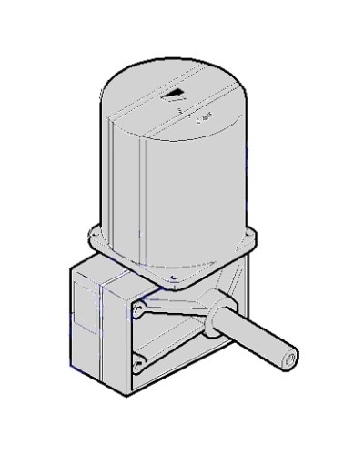Моторедуктор CAT-X24 Came 119RIX024 в Уссурийске Запчасти для шлагбаумов и автоматики Pintop.ru