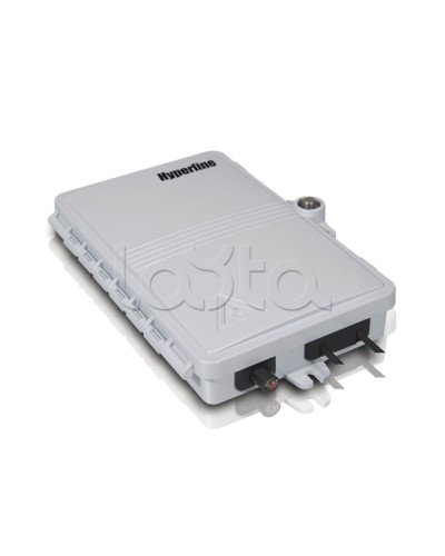 Бокс оптический настенный Hyperline FO-WBI-2A-GY в Уссурийске Кросс оптический Pintop.ru