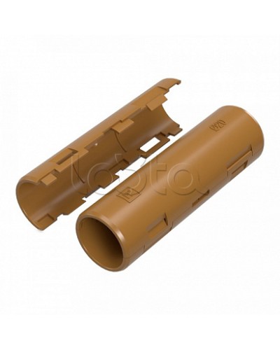 Муфта разборная d20 мм бук (70шт/840шт уп/кор) Промрукав (PR13.0422) в Уссурийске Повороты, муфты, тройники Pintop.ru