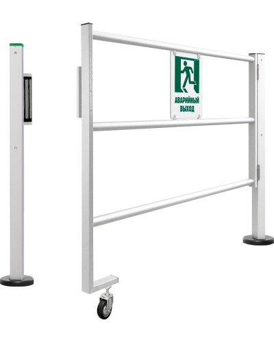 Секция «Антипаника» CARDDEX RTA 02 Антипаника с электромагнитным замком в Уссурийске Ограждения Pintop.ru