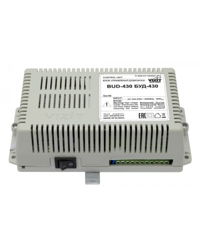 Блок управления Vizit БУД-430S в Уссурийске Блоки управления многоабонентные Pintop.ru