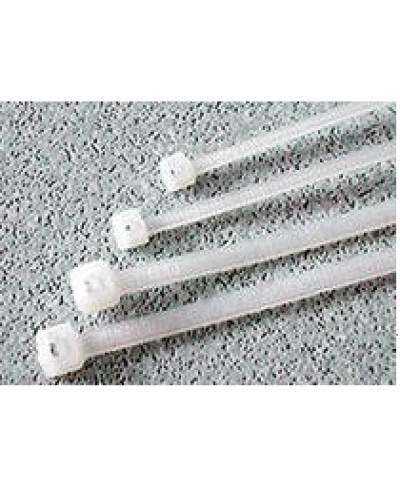 Хомут-стяжка нейлоновый, неоткрывающийся, 250х3.6 мм, белые Hyperline GT-250IC (100 шт/уп) в Уссурийске Стяжки-хомуты Pintop.ru