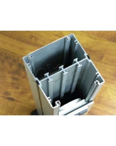 Колонна алюминевая под суппорт (двухсторонняя) 660мм Экопласт 70266 в Уссурийске Системы лючков и колонн Pintop.ru