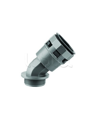 Муфта 45 грд. труба-коробка DN 17 мм, М20х1,5 DKC (PAL17M20N) в Уссурийске Повороты, муфты, тройники Pintop.ru