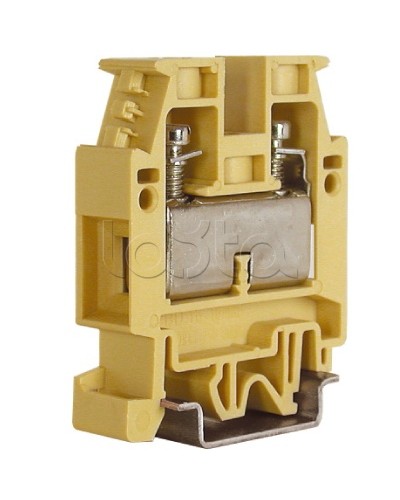 зажим бежевый 16 кв.мм DKC ZCB510 в Уссурийске Аксессуары для стоек и шкафов Pintop.ru