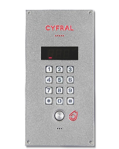 Блок вызова Цифрал CCD-20.1/TC ЦФРЛ.468369. в Уссурийске Блоки вызова многоабонентные Pintop.ru