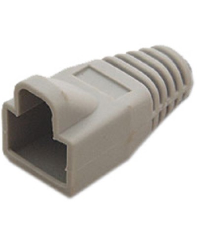 Колпачок изолирующий для разъемов RJ-45 серый (10шт.) Hyperline BOOT-GY-10 в Уссурийске Коннекторы и разъемы Pintop.ru