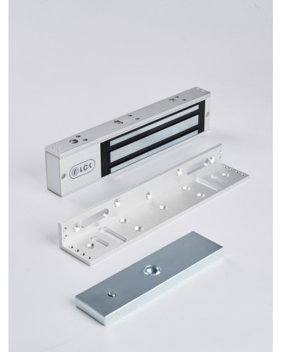 R-Lock RL-EML280-L0S - Электромагнитный замкок, 280кг, DC12/24B, цвет серебристый сатинированный алюминий RAL 7047 в Уссурийске Электромагнитные замки Pintop.ru