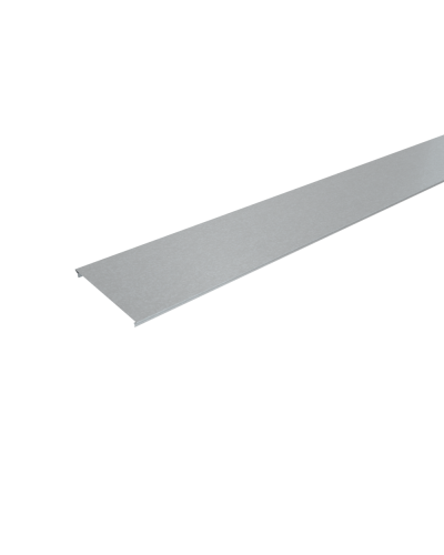 Крышка лестничного лотка 400х1,5 L2500 мм HD КМ-Профиль (KLL400-1.5-2500 HD) в Уссурийске Аксессуары для лотков Pintop.ru