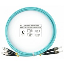 Шнур оптический duplex FC-ST 50/125 mm OM3 1,5м LSZH Cabeus FOP-50-FC-ST-1,5m