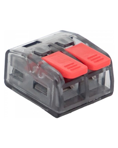 Клемма СМК 221-412 2 отверстия 0.2-4.0 мм2 (100шт.) EKF PROxima (plc-smk-221-412) в Уссурийске Клеммные колодки Pintop.ru