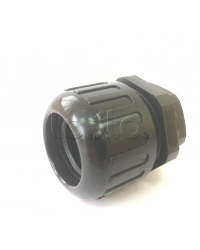 Муфта вводная усиленная (IP68) для гофрированных труб черная ВМУ-ГТ-20 (М20) Промрукав (PR08.3277) в Уссурийске Повороты, муфты, тройники Pintop.ru