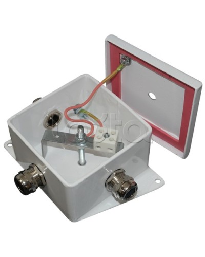 Коробка монтажная огнестойкая Гефест КМ-О (4к*6,0)-IP66 два ввода 100х100 в Уссурийске Распределительные коробки Pintop.ru