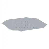 Крышка на ответвитель крестообразный лестничный усиленная 600 мм HDZ EKF (kxltp600-2-HDZ)