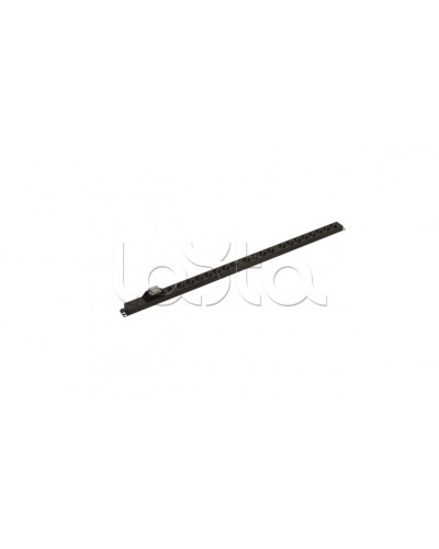 Блок розеток вертикальный черн Hyperline (SHE-20SH-B-CB) в Уссурийске Блоки розеток Pintop.ru