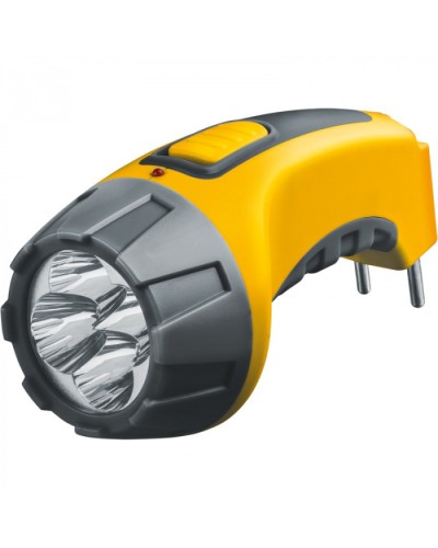 Фонарь Navigator 94 951 NPT-CP03-ACCU Пласт. 4LED, прям. зар-ка, акк.4В, 500мАч. в Уссурийске Источники света(Лампы) Pintop.ru