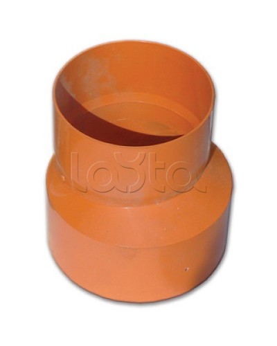 Переходник для двустенных труб полипропилен д. 110-125 мм DKC 024125 в Уссурийске Повороты, муфты, тройники Pintop.ru