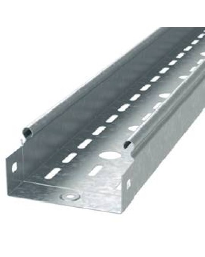 Лоток неперфированный металлический 100x50x3000 DKC (SPL3510) в Уссурийске Кабельные лотки Pintop.ru