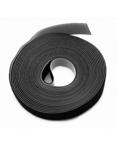 Лента липучка в рулоне, ширина 16 мм Hyperline WASNR-5x16-BK в Уссурийске Стяжки-хомуты Pintop.ru