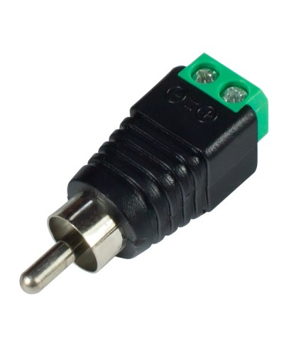 РАЗЪЕМ TS RCA штекер с клеммной колодкой, под винт Tantos в Уссурийске Коннекторы Pintop.ru