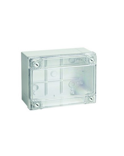 Коробка распред. 120x80x50 с гладкими стенками и прозрачной крышкой IP56 DKC (53920) в Уссурийске Распределительные коробки Pintop.ru